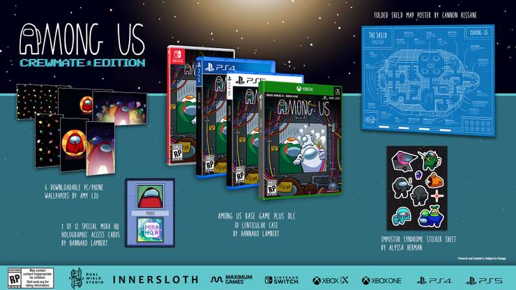 Among Us Collectors Editions Include Adorable Crewmate Plush Among Us Collectors Editions Include Adorable Crewmate Plush